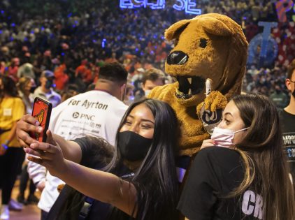 Students at THON 2022