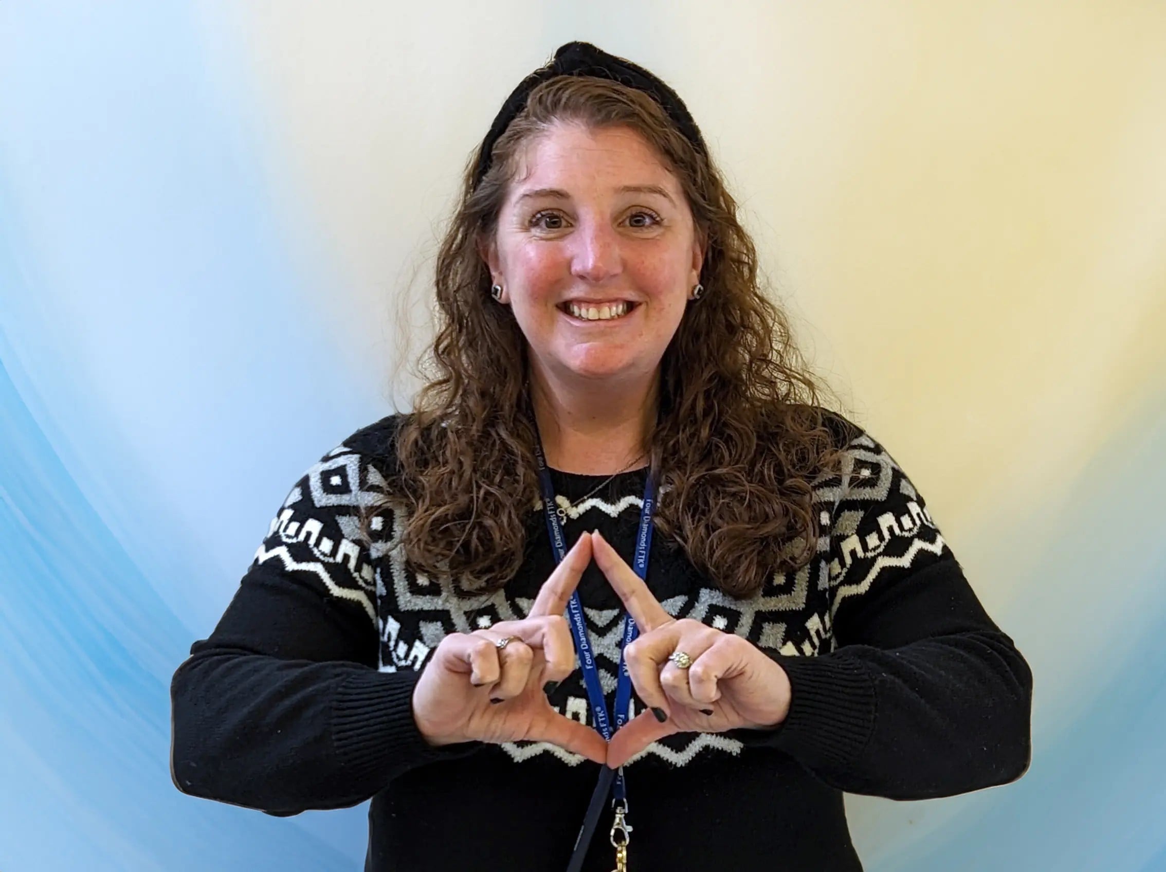 Four Diamonds Social Worker, Aubrey.